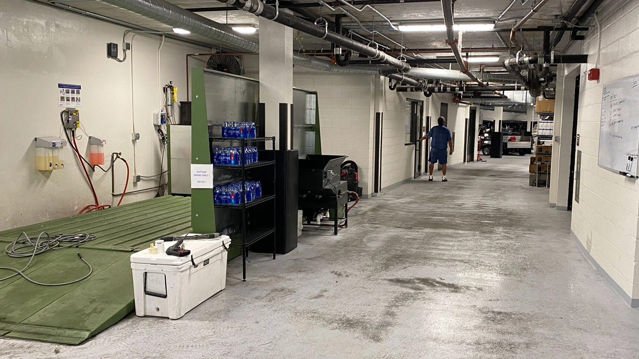 Small Equipment wash rack